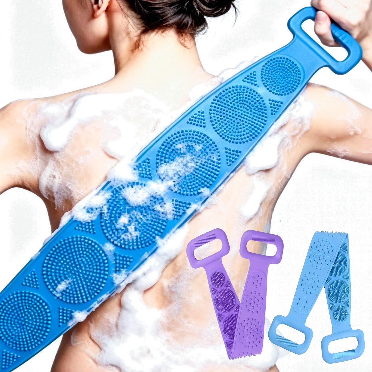 S1-7 FlexScrub silikónový pás na sprchovanie